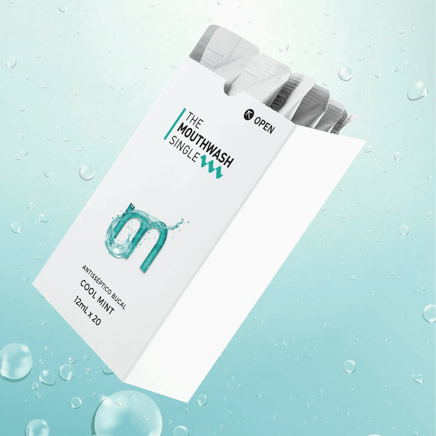 Enxaguante bucal em stick-pack - The Mouthwash Single™